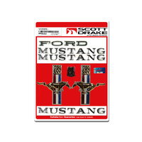1967 Mustang Emblem Kit 289