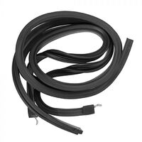 1967 - 1968 Mustang Coupe Roof Rail Weatherstrips