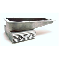 1967 - 1970 Mustang Oil Pan (390, 427, 428) Cast Aluminium High Capacity COBRA