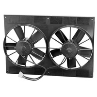 Universal 24" Electric Thermo Fan and Shroud Kit - Spal