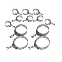 1967 Mustang Radiator & Heater Hose Clamp Kit (Big Block 390 427 428)