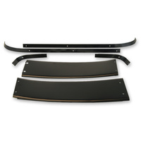 1967 - 1968 Mustang Fastback Rear Roof Molding Set