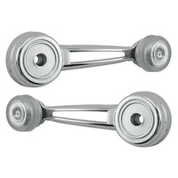 1971 - 1972 Mustang Window Crank with Clear Knob - Pair