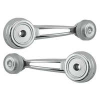 1971 - 1972 Mustang Window Crank with Clear Knob - Pair