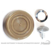 1968 - 1973 Mustang Window Crank Knob (Parchment & Nugget Gold)