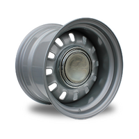 1968 - 1969 Mustang 15X10 Silver Styled Steel 12 Slot Wheel