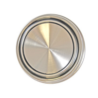 1968 - 1969 Mustang 12 Slot Styled Steel Hub Cap (Standard) Single