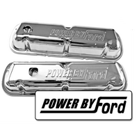 1968 - 1970 Mustang Valve Covers (OE, Chrome)