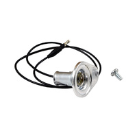 1964 - 1968 Mustang Underdash Courtesy Light Bracket, Socket & Bulb Kit