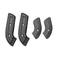 67-77 Bronco Seat Hinge Covers - Black
