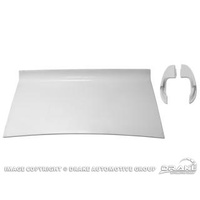 1967 - 1968 Mustang Coupe Convertible Trunk Lid & Quarter Panel Extensions (Shelby & Cal Spec)