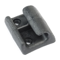 1968 Mustang Center Sun Visor Bracket (Black)
