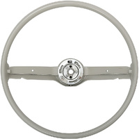 1968 - 1969 Mustang Standard Steering Wheel (Parchment)