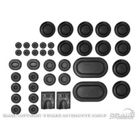 1968 Mustang Rubber Grommet Kit (38 pc)