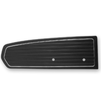 1968 Mustang Standard Door Panels (Black)