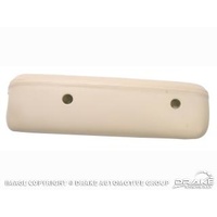 1968 Mustang Deluxe Arm Rest Pad (Parchment, RH)