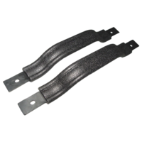 1968 Mustang Deluxe Door Pulls - Pair (Black)