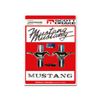 1968 Mustang Emblem Kit (200 6 Cylinder)