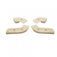 1968-70 Mustang Seat Hinge Covers - Neutral