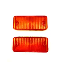 1967 - 1968 Chevy Pickup Parking Lamp Lens - Pair