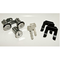1967 - 1969 Mustang Door & Ignition Lock Set Pony Keys
