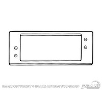 1967 - 1968 Mustang Door Lamp Gaskets - Pair