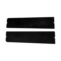 1969 Mustang Deluxe Door Panel Cups (Black)