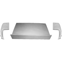 1969 - 1970 Mustang Coupe Convertible Trunk Lid & Quarter Panel Extensions - Shelby & Cal Spec Style