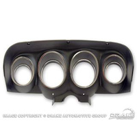 1969 Mustang Instrument Bezel Black