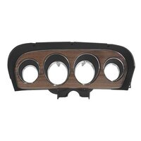 1969 Mustang Deluxe Instrument Bezel Woodgrain