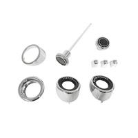 1969 Mustang Deluxe Dash Bezel & Knob Kit