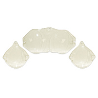 1969 - 1970 Mustang Instrument Panel Lens Set (Non-Tach)