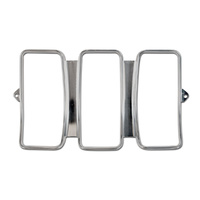 1969 Mustang Tail Light Bezel (Stamped Aluminum)