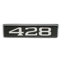1969 Mustang "428" Hood Scoop Emblem