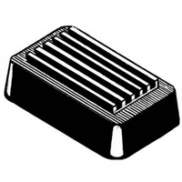 69-73 Park brake pedal pad