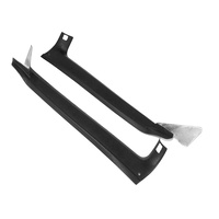 1969 - 1970 Mustang Fastback Pillar Moldings (White) Fiberglass