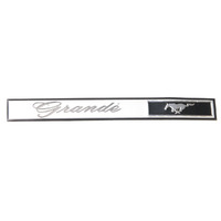1969 - 1970 Mustang Dash Emblem (Insert Only)