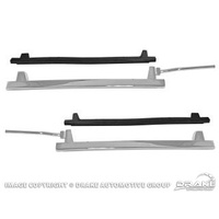 1969 - 1970 Mustang Fastback Quarter Glass Frames