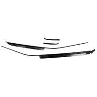 1969 - 1970 Mustang Fastback Drip Rail Molding Steel Channel (Fastback)