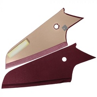 1969 - 1970 Mustang Headliner Trim Side Panels (Dark Red)