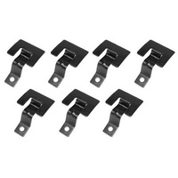 1969 - 1970 Mustang Lower Windshield Retainer Brackets - Set of 7