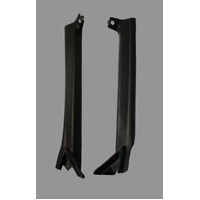 1969 - 1970 Mustang Coupe Pillar Trim Moulds (Black)