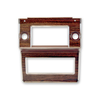 1969 - 1970 Mustang Radio Bezel (Wood Grain)