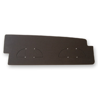 1969 - 1970 Mustang Trunk Filler Board (Black chipboard)