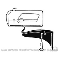 1969 - 1970 Mustang Door Bottom Seals