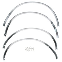1969 Mustang Coupe Convertible Wheel Opening Moldings (4 Piece Kit)