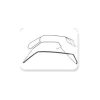1969 - 1970 Mustang Coupe Roof Rail Seals
