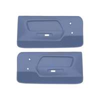 1969 - 1970 Mustang Deluxe Door Panels (Medium Blue)