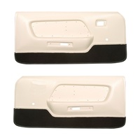 1969 Mustang Deluxe Door Panels (White)