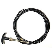 Universal Bonnet Release Cable with T-Handle 100" Long
